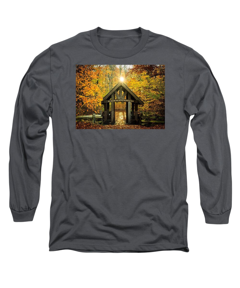  Long Sleeve T-Shirt featuring the photograph This Wild Wood by Terri Hart-Ellis