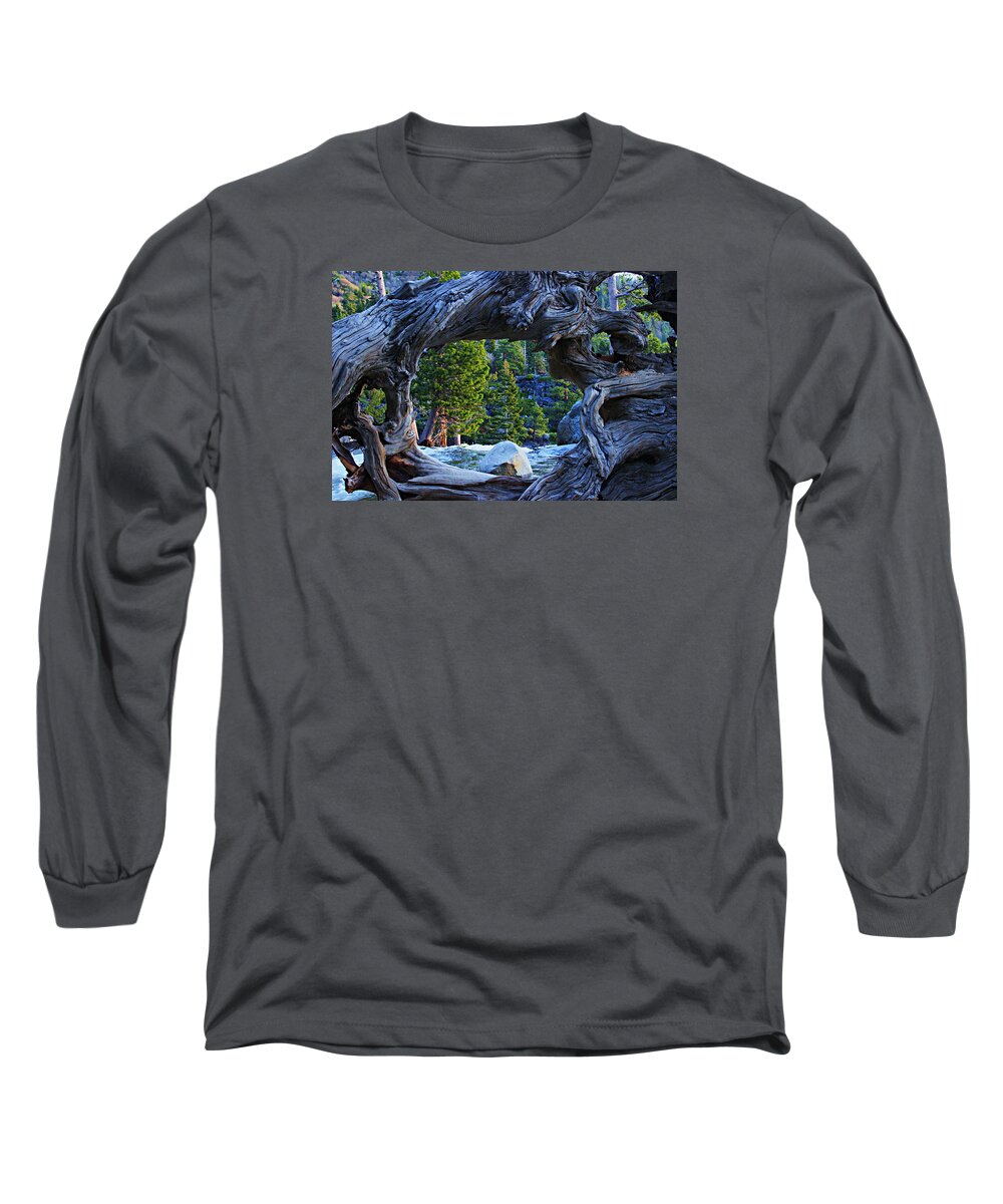 Lake Tahoe Long Sleeve T-Shirt featuring the photograph Through The Looking Glass by Sean Sarsfield