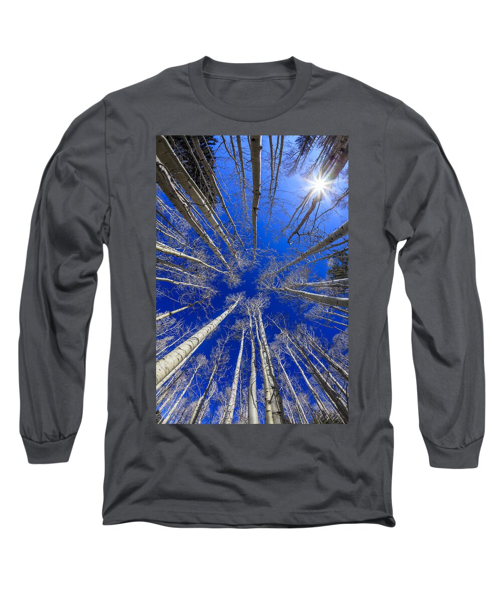 America Long Sleeve T-Shirt featuring the photograph Up by Alexey Stiop