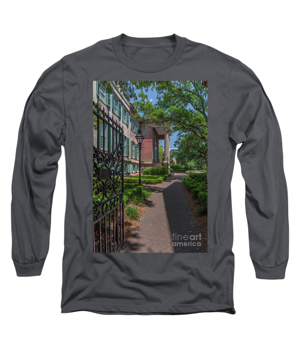 College Of Charleston Sc Long Sleeve T-Shirt featuring the photograph Walk with Me by Dale Powell