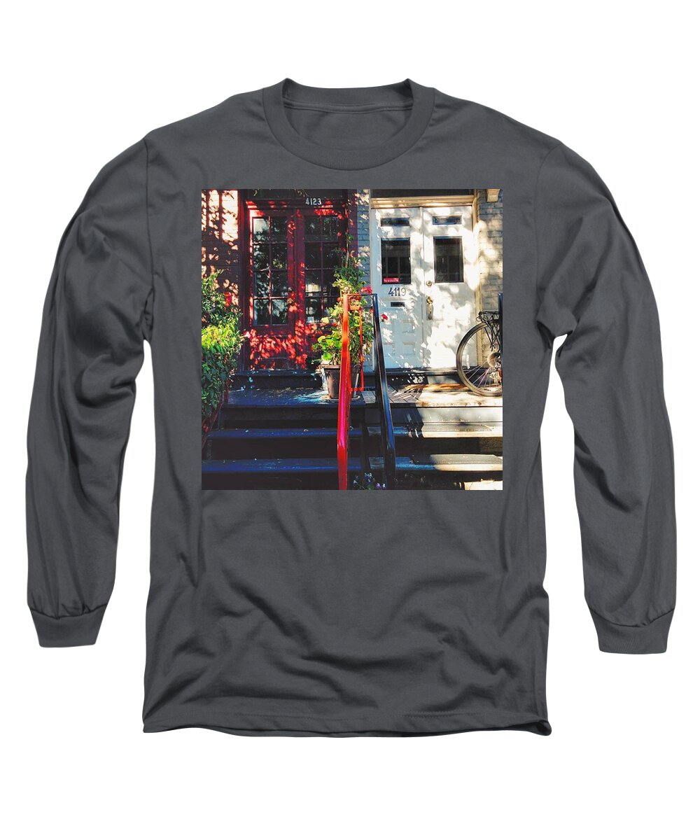 Plateaumontroyal Long Sleeve T-Shirt featuring the photograph Wandering Around The Plateau On A by Senjuti Kundu