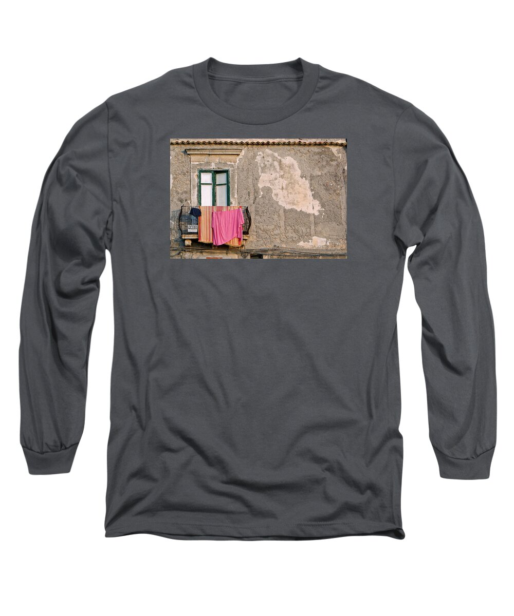 2015 Long Sleeve T-Shirt featuring the photograph Washing by Robert Charity