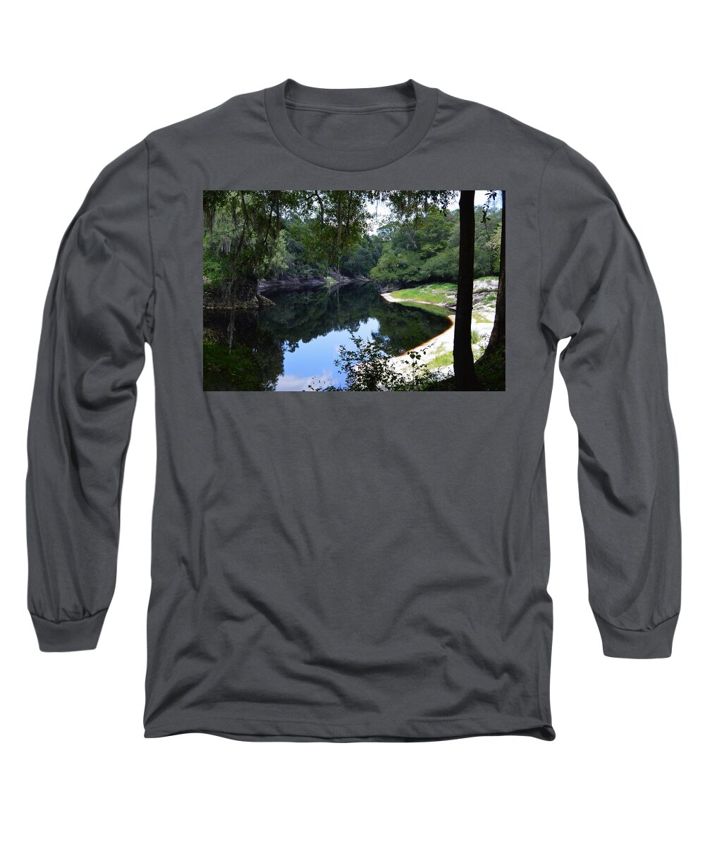 Way Down Upon The Suwannee River Long Sleeve T-Shirt featuring the photograph Way Down Upon the Suwannee River by Warren Thompson