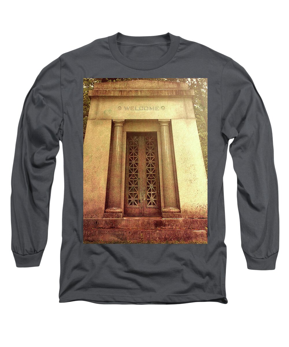 Dreamscape Long Sleeve T-Shirt featuring the photograph Welcome by Bob Orsillo