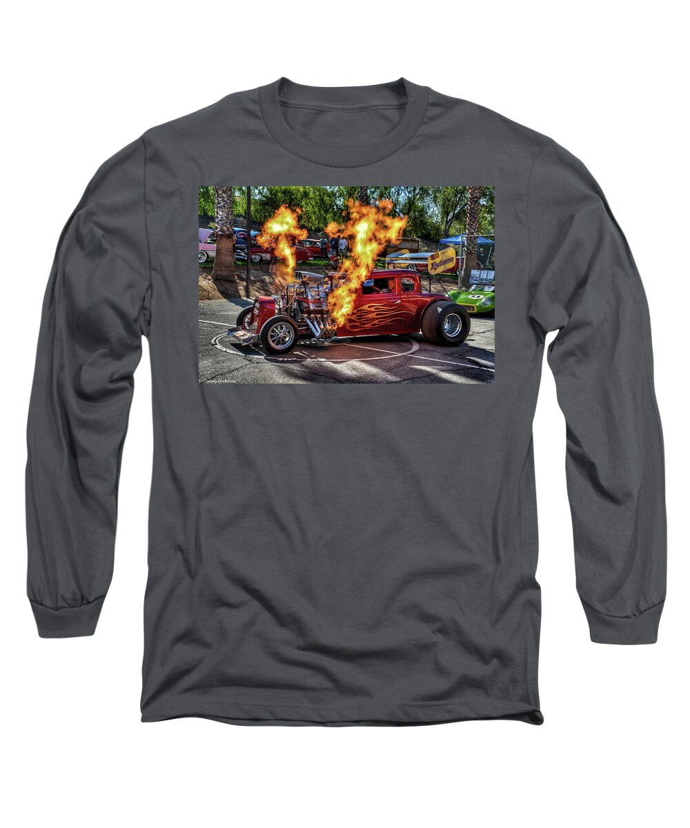 Asphalt Animal Long Sleeve T-Shirt featuring the photograph Wild Thang by Tommy Anderson