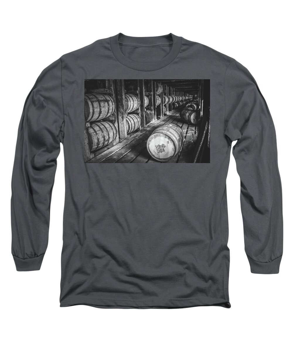 Wild Turkey Long Sleeve T-Shirt featuring the photograph Wild Turkey Barrels by Dana Foreman