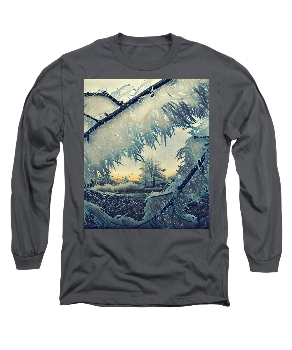 Colette Long Sleeve T-Shirt featuring the photograph Winter Magic by Colette V Hera Guggenheim