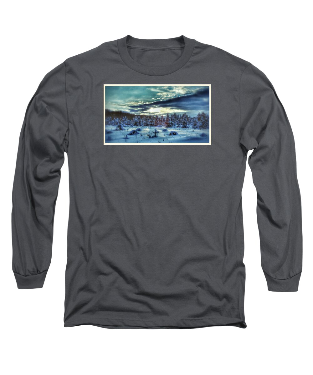 Winter Long Sleeve T-Shirt featuring the photograph Winter Solstice by Becky Kurth