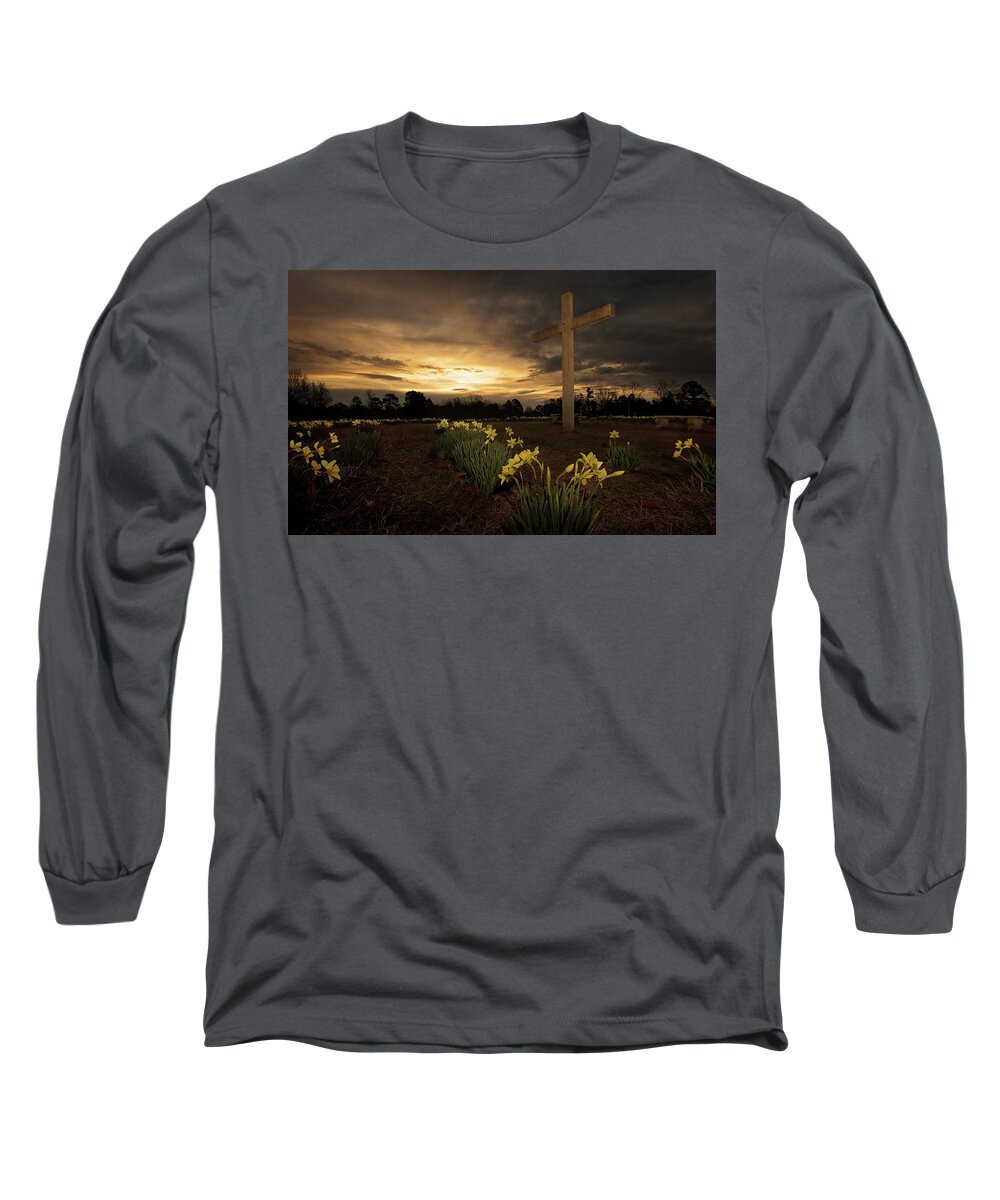 Wye Mountain Long Sleeve T-Shirt featuring the photograph Wye Mountain Sunset by Eilish Palmer