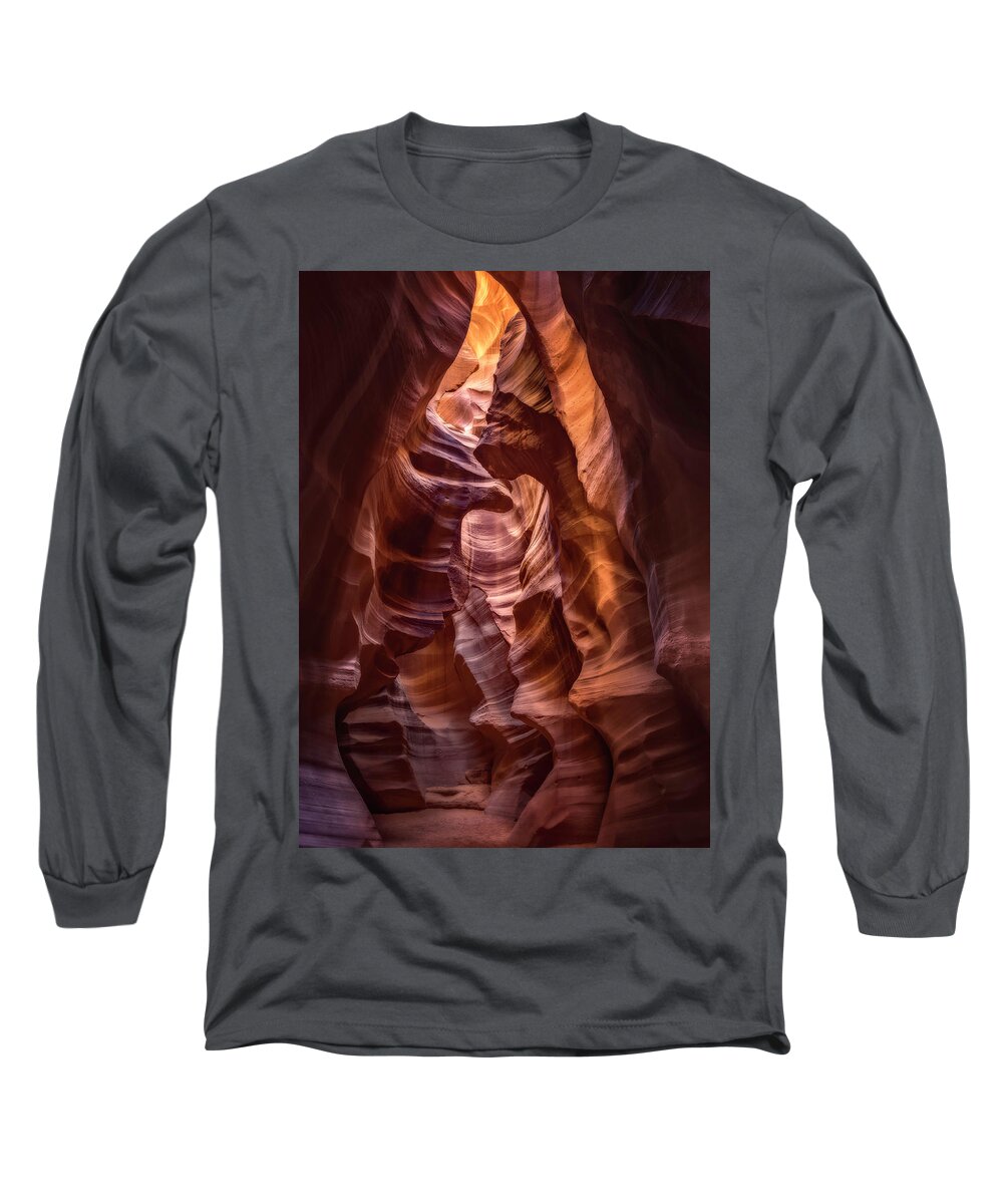 America Long Sleeve T-Shirt featuring the photograph Years in the making by Eduard Moldoveanu