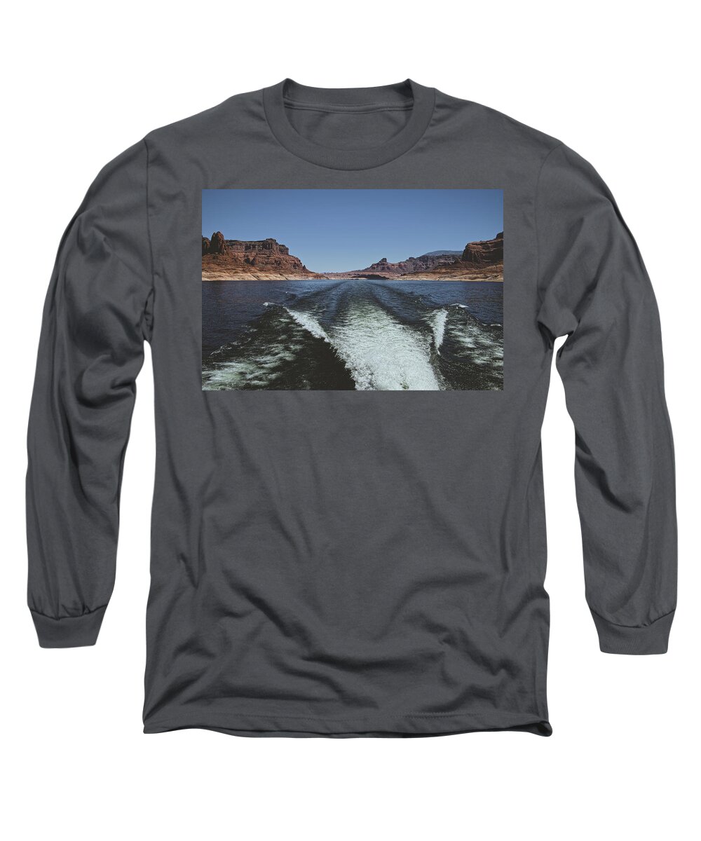 Travel Long Sleeve T-Shirt featuring the photograph You Are Forever In My Mind by Lucinda Walter