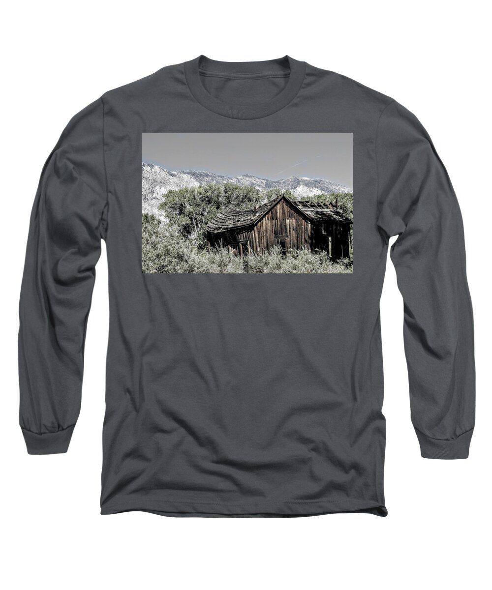 Sky Long Sleeve T-Shirt featuring the photograph Pioneer Living #2 by Marilyn Diaz