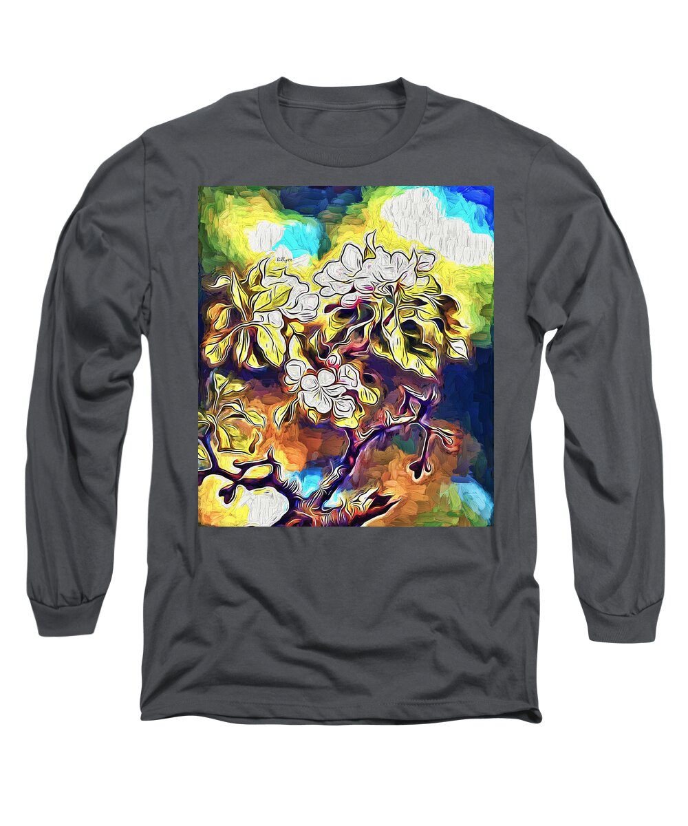 Paint Long Sleeve T-Shirt featuring the painting 69 of 100 SPECIAL DISCOUNT by Nenad Vasic