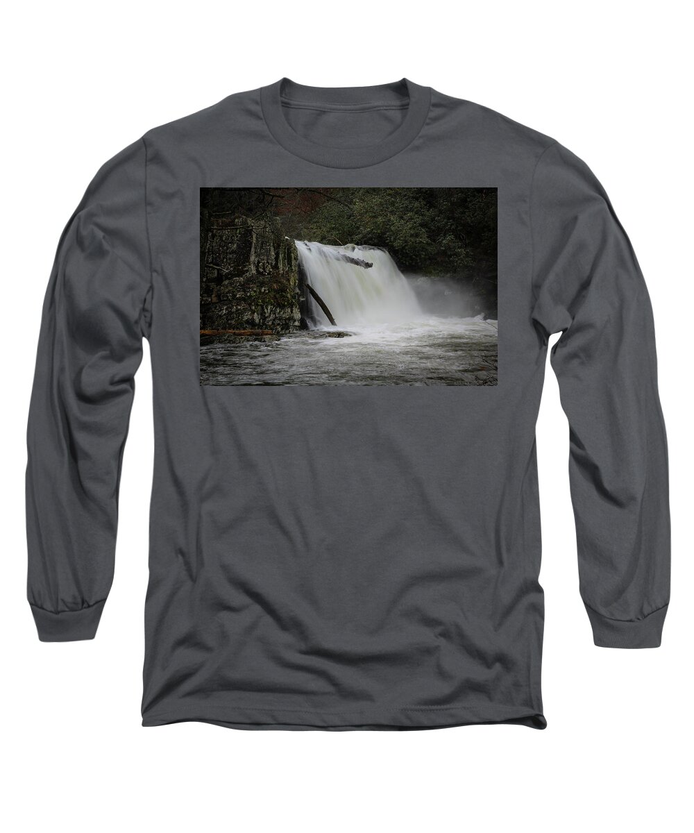 Waterfall Long Sleeve T-Shirt featuring the photograph Abrams Falls by Richie Parks