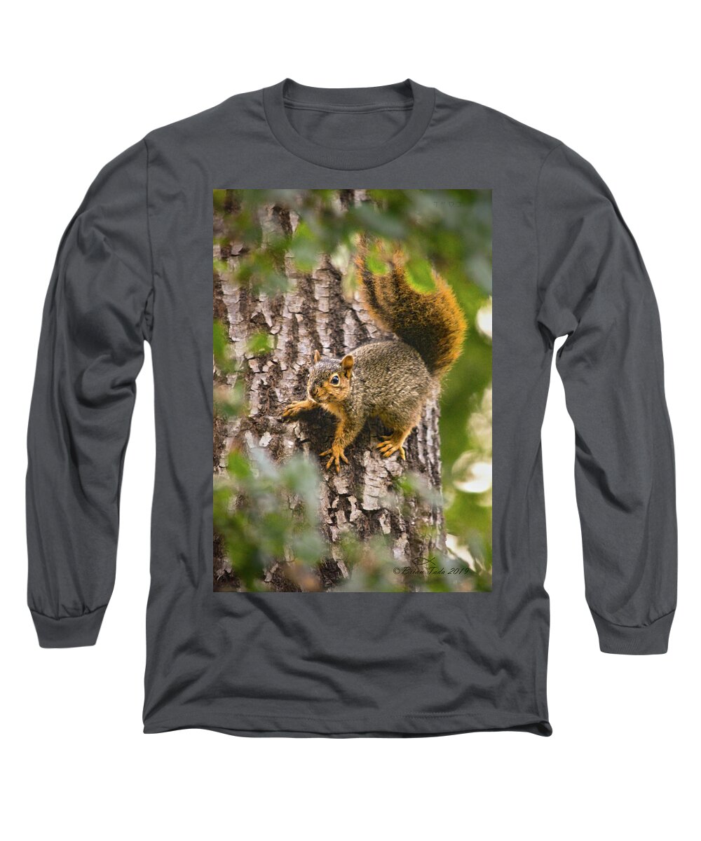 Nature Long Sleeve T-Shirt featuring the photograph Adorable Intruder, Editor's Favorite, National Geographic Your Shot by Brian Tada