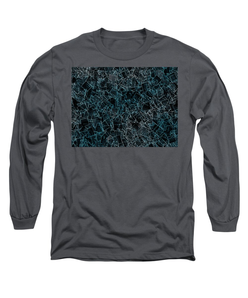 Art Long Sleeve T-Shirt featuring the digital art Anglistica by Jeff Iverson