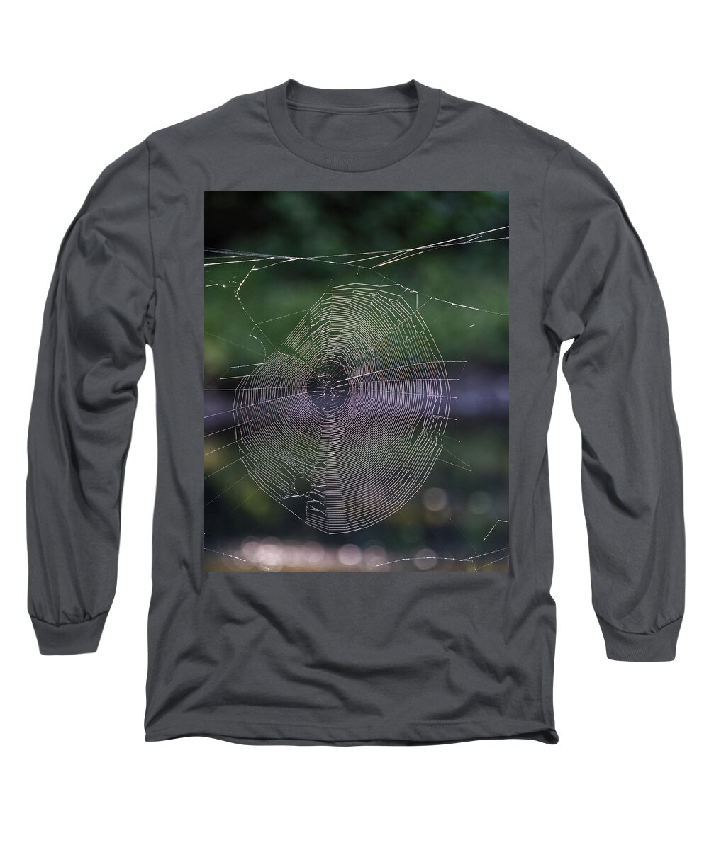 Animal Long Sleeve T-Shirt featuring the photograph Another Web by Paul Ross