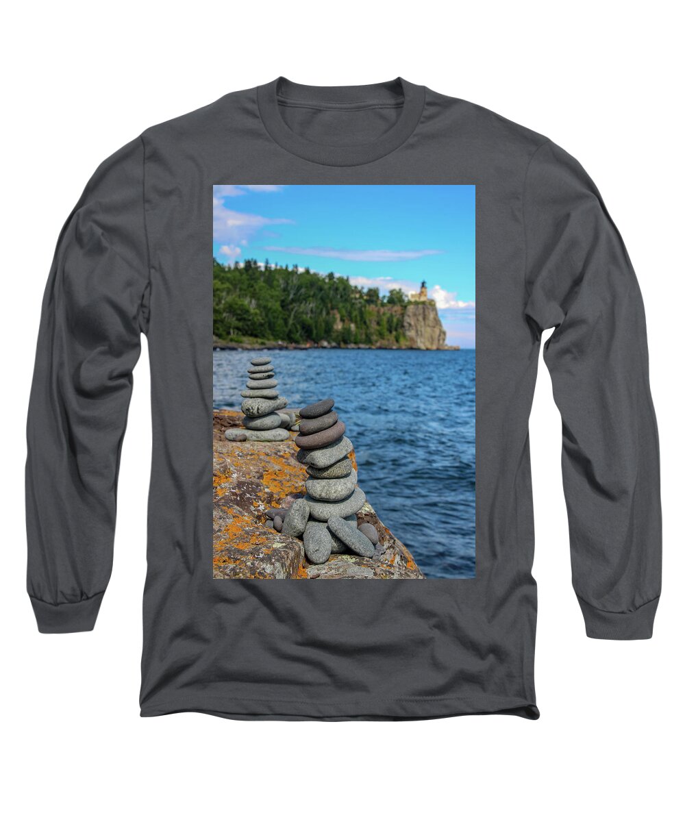 Nature Long Sleeve T-Shirt featuring the photograph Balanced Life by Laura Smith
