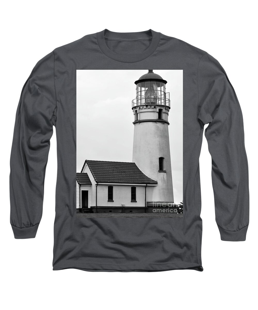 Lighthouse Long Sleeve T-Shirt featuring the photograph Cape Blanco Lighthouse by Kirt Tisdale
