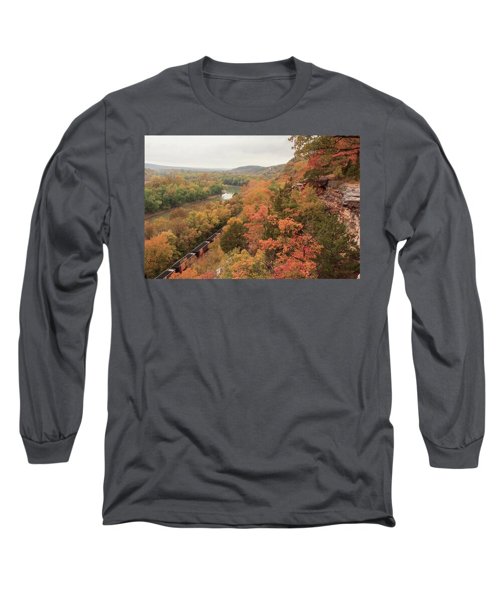 Castlewood State Park Long Sleeve T-Shirt featuring the photograph Castlewood State Park by Scott Rackers