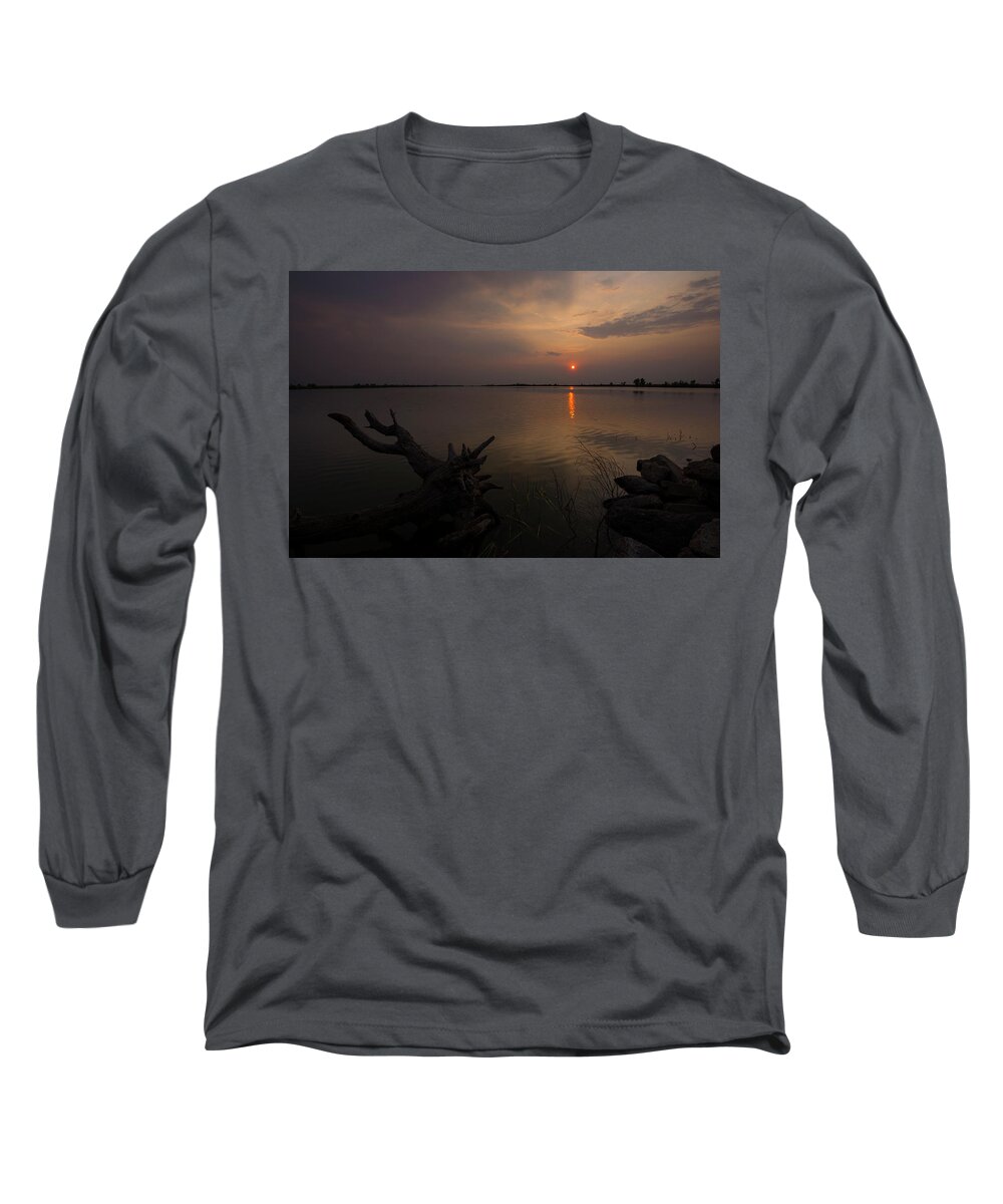 South Dakota Long Sleeve T-Shirt featuring the photograph Cavour by Aaron J Groen