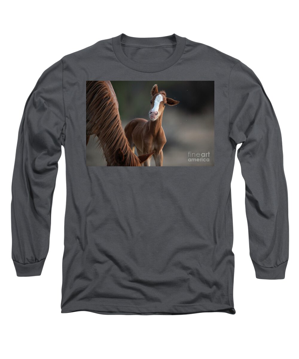 Cute Long Sleeve T-Shirt featuring the photograph Cutie by Shannon Hastings