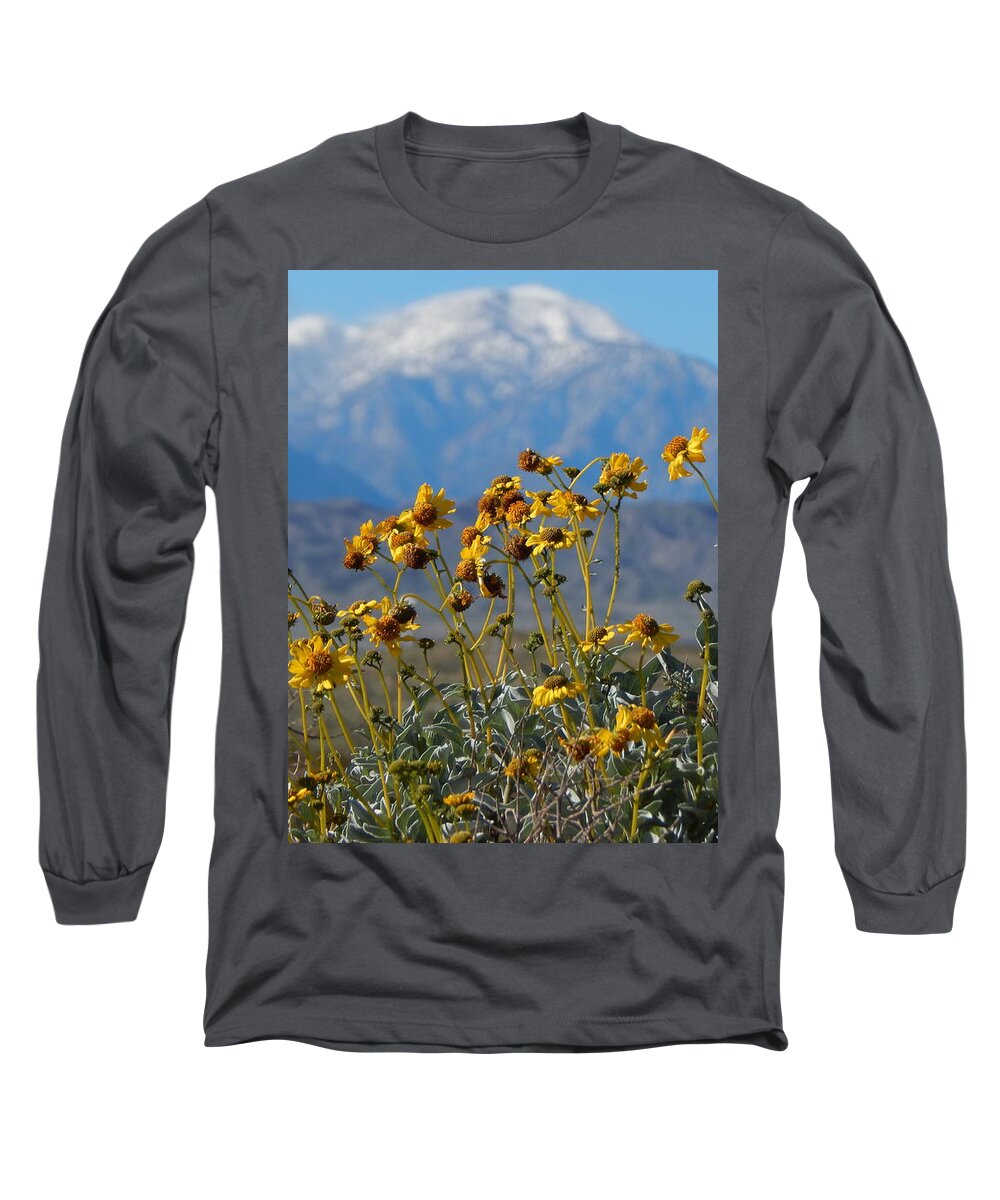 Art Long Sleeve T-Shirt featuring the photograph Desert Bloom 2019 C by Chris Tarpening