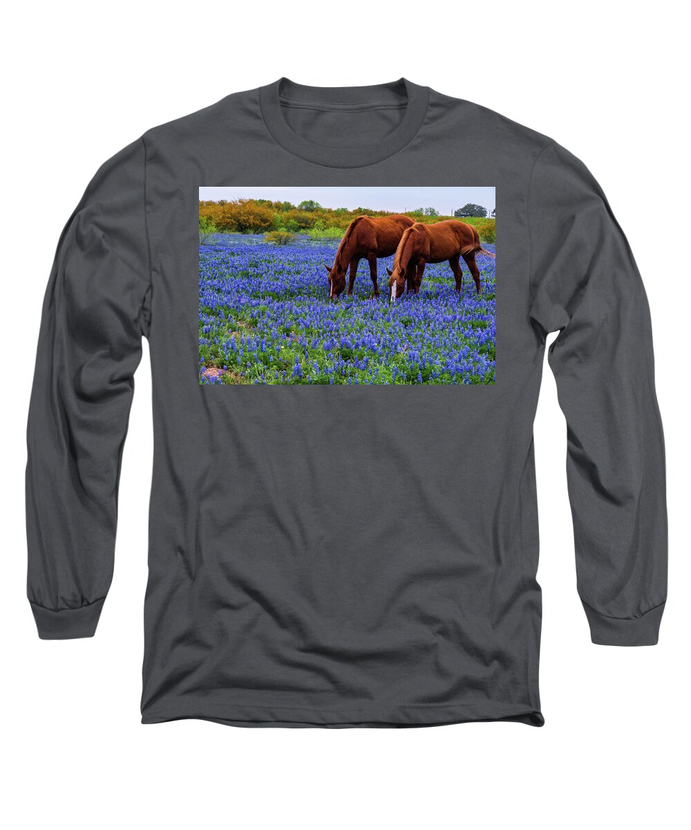 Austin Long Sleeve T-Shirt featuring the photograph Double Vision 2 by Johnny Boyd