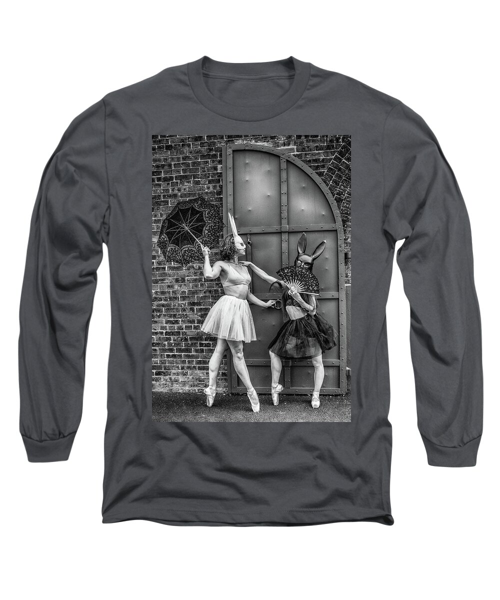 Surreal Long Sleeve T-Shirt featuring the photograph Fantasy in Brooklyn 5 by Alan Goldberg