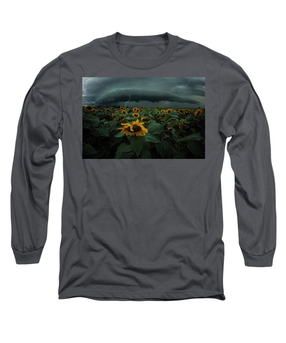 South Dakota Long Sleeve T-Shirt featuring the photograph Fear Inoculum by Aaron J Groen