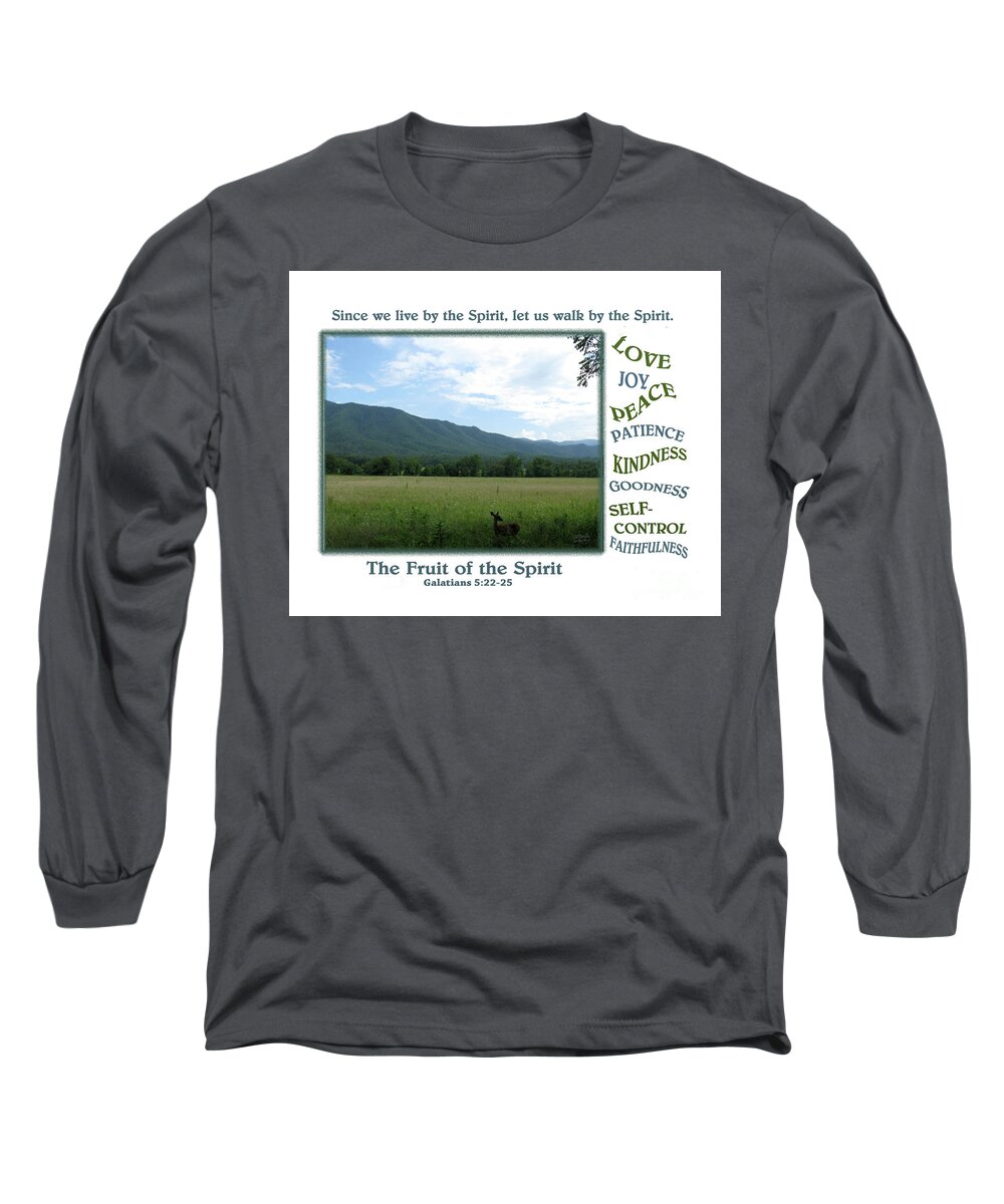  Long Sleeve T-Shirt featuring the mixed media Gal5 2225 by Lori Tondini