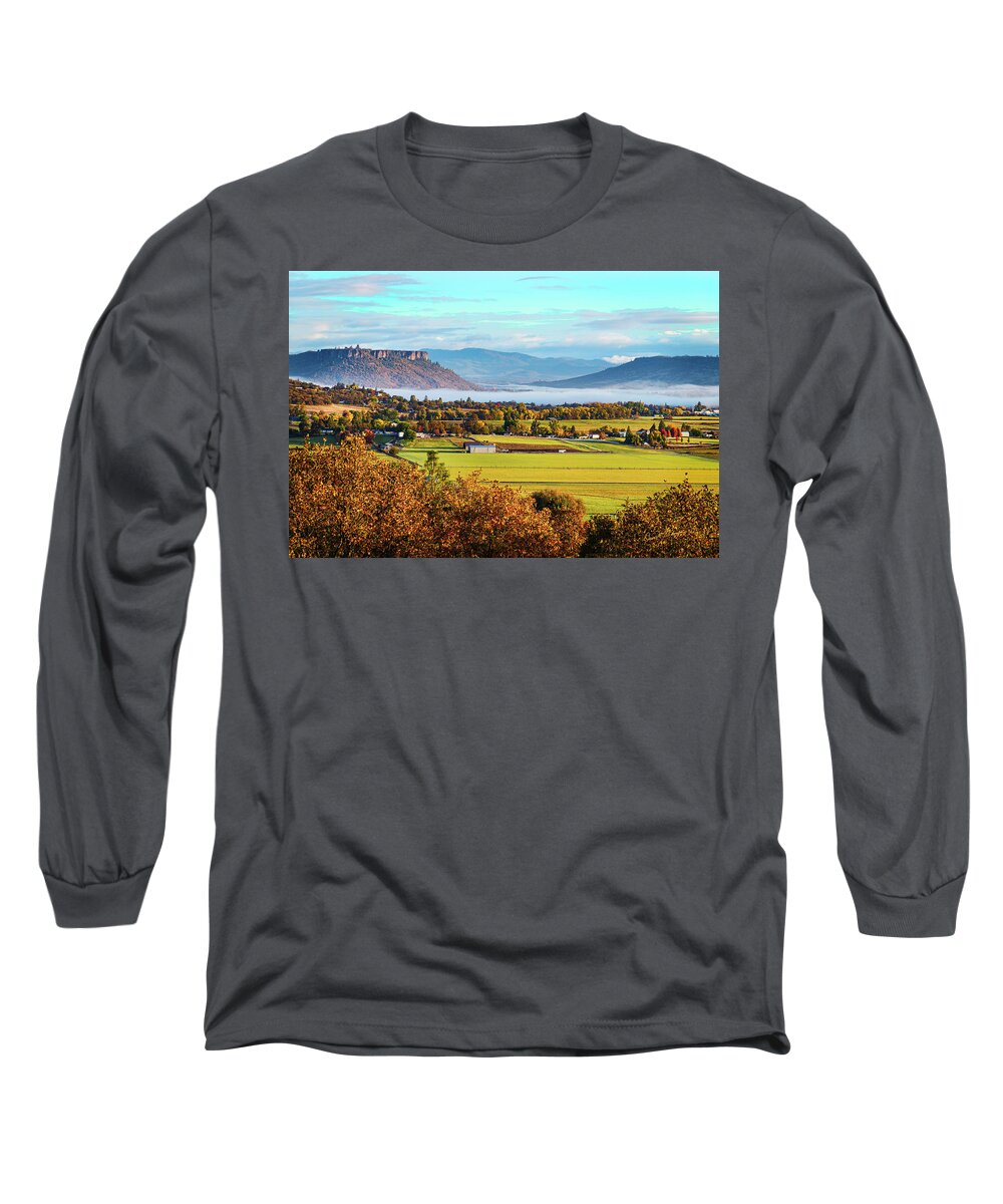 Oregon Long Sleeve T-Shirt featuring the photograph Good Morning Rogue Valley by Dan McGeorge