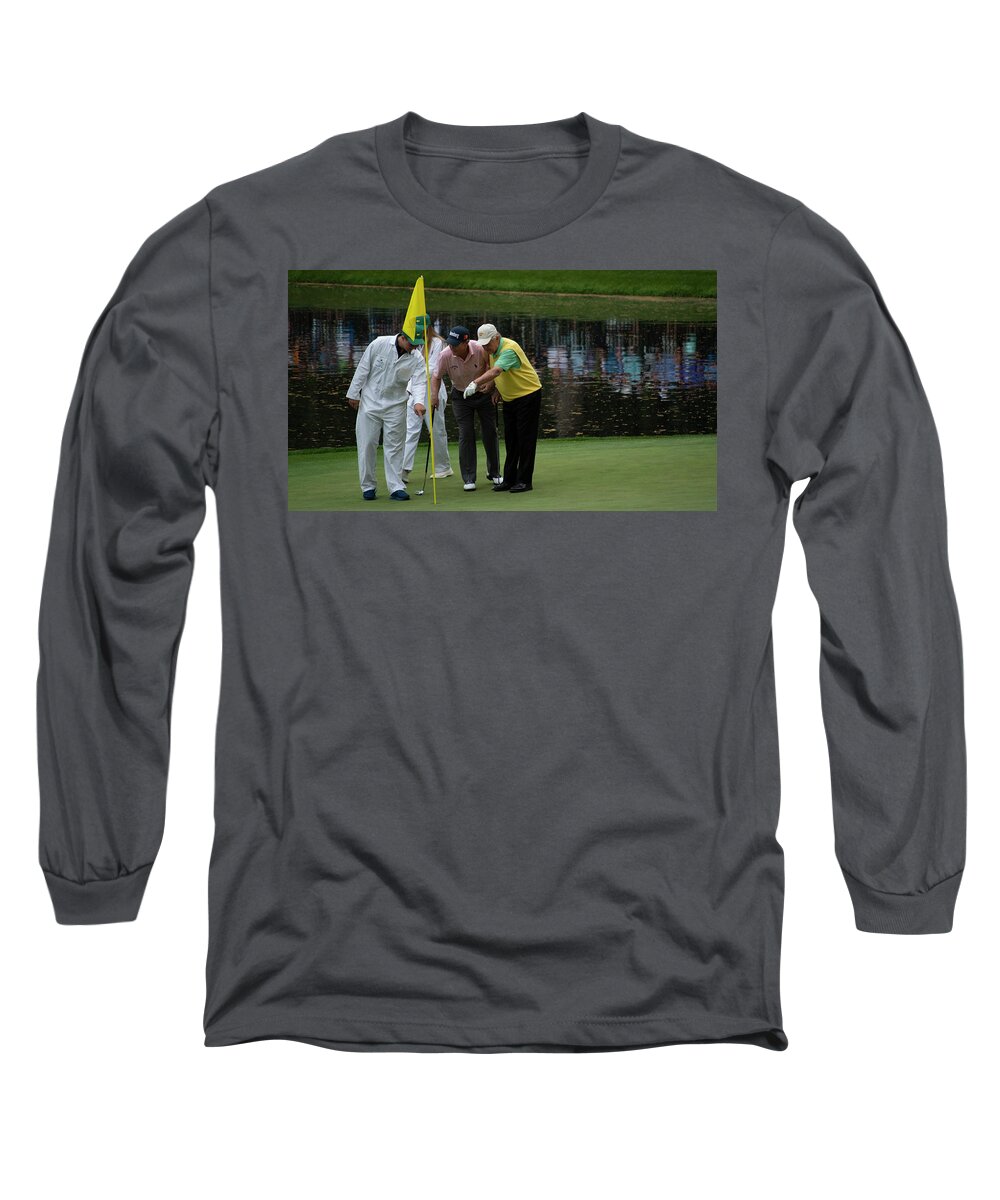 Gt Long Sleeve T-Shirt featuring the photograph It's In The Hole by Patrick Nowotny
