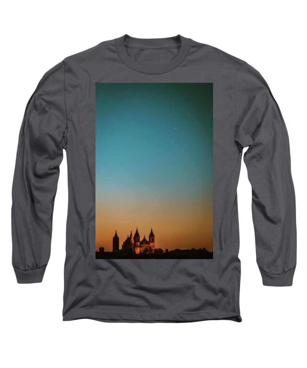 Worms Long Sleeve T-Shirt featuring the photograph January Dawn by Marc Braner