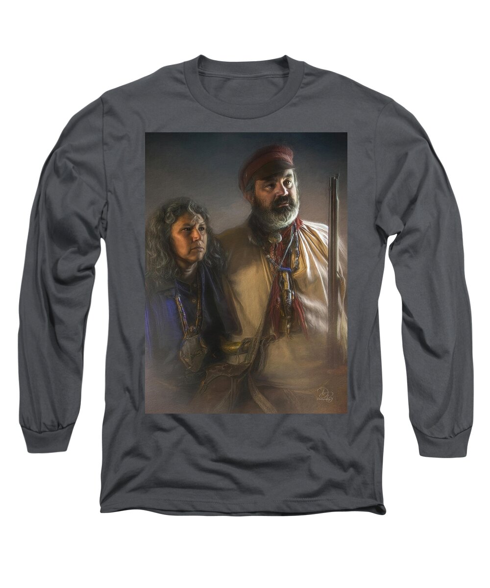 Colorado Long Sleeve T-Shirt featuring the photograph John and Brenda by Debra Boucher