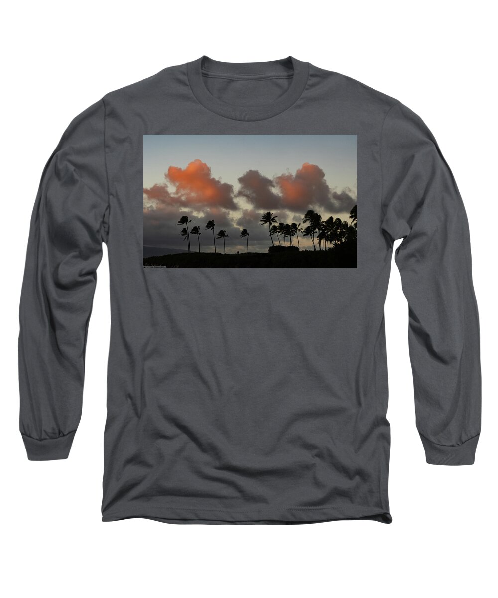 Hawaii Long Sleeve T-Shirt featuring the photograph Kapalua Shores by G Lamar Yancy