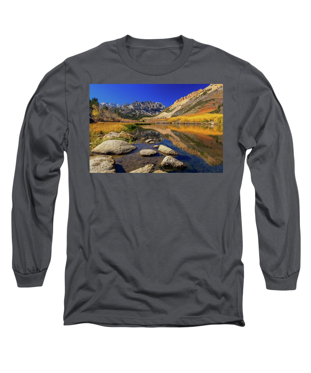 North Lake Long Sleeve T-Shirt featuring the photograph North Lake by Tassanee Angiolillo