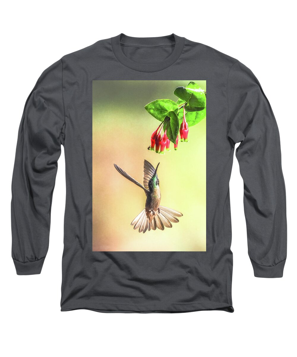 Cory Long Sleeve T-Shirt featuring the photograph Overhead by Tom and Pat Cory