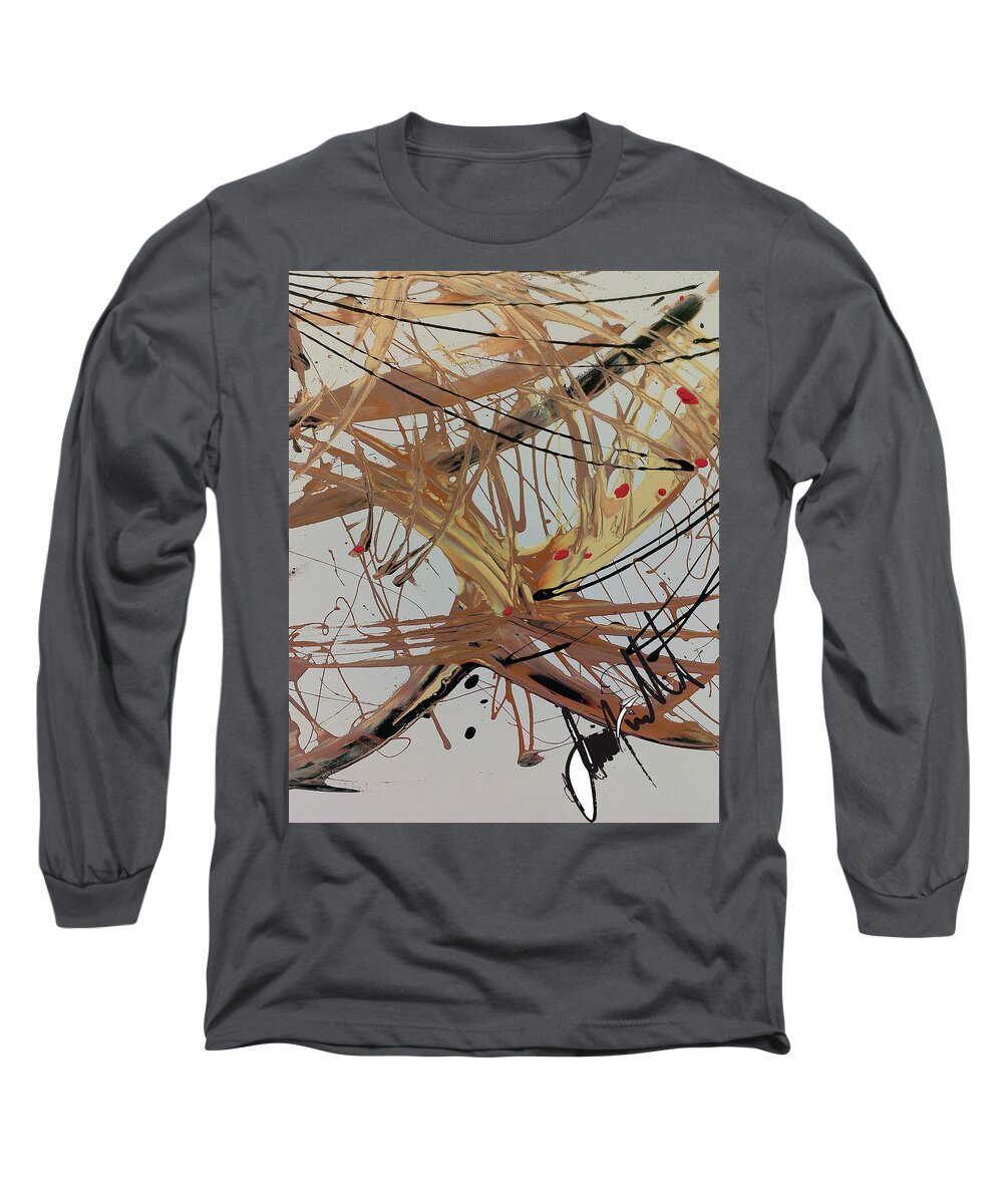  Long Sleeve T-Shirt featuring the digital art Ping by Jimmy Williams