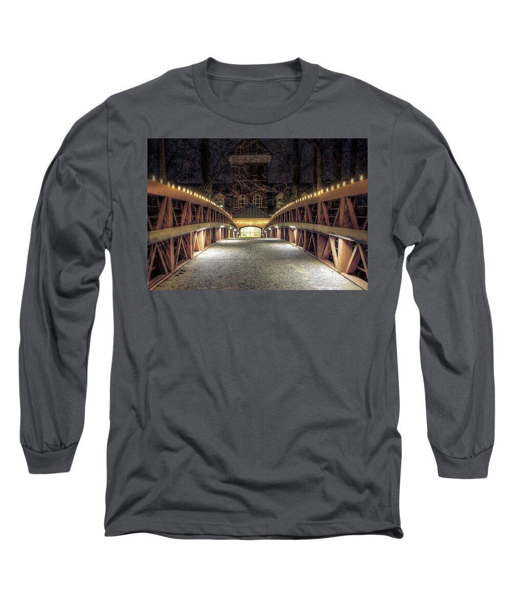 Roswell Long Sleeve T-Shirt featuring the photograph Roswell Cultural Arts Center by Anna Rumiantseva