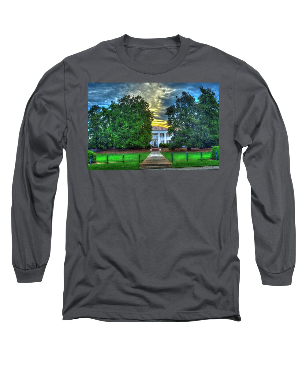Reid Callaway Sae House Long Sleeve T-Shirt featuring the photograph S A E House University of Georgia Athens Georgia Art by Reid Callaway