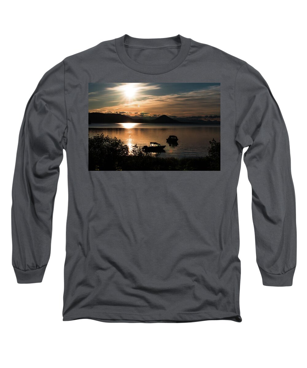 Southeast Alaska Long Sleeve T-Shirt featuring the photograph SE Alaska by David Kirby