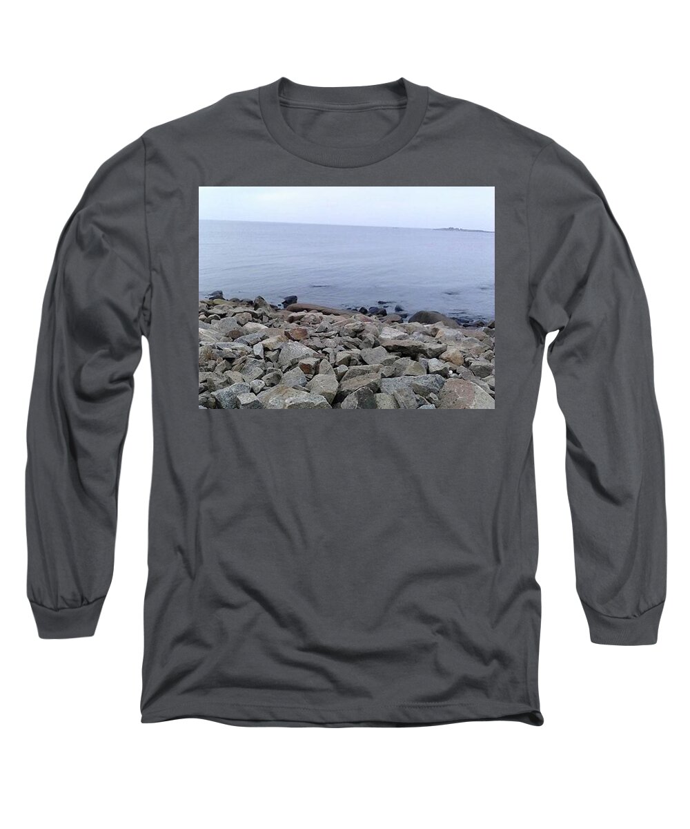 Sea Long Sleeve T-Shirt featuring the photograph Sea by Windi Nature