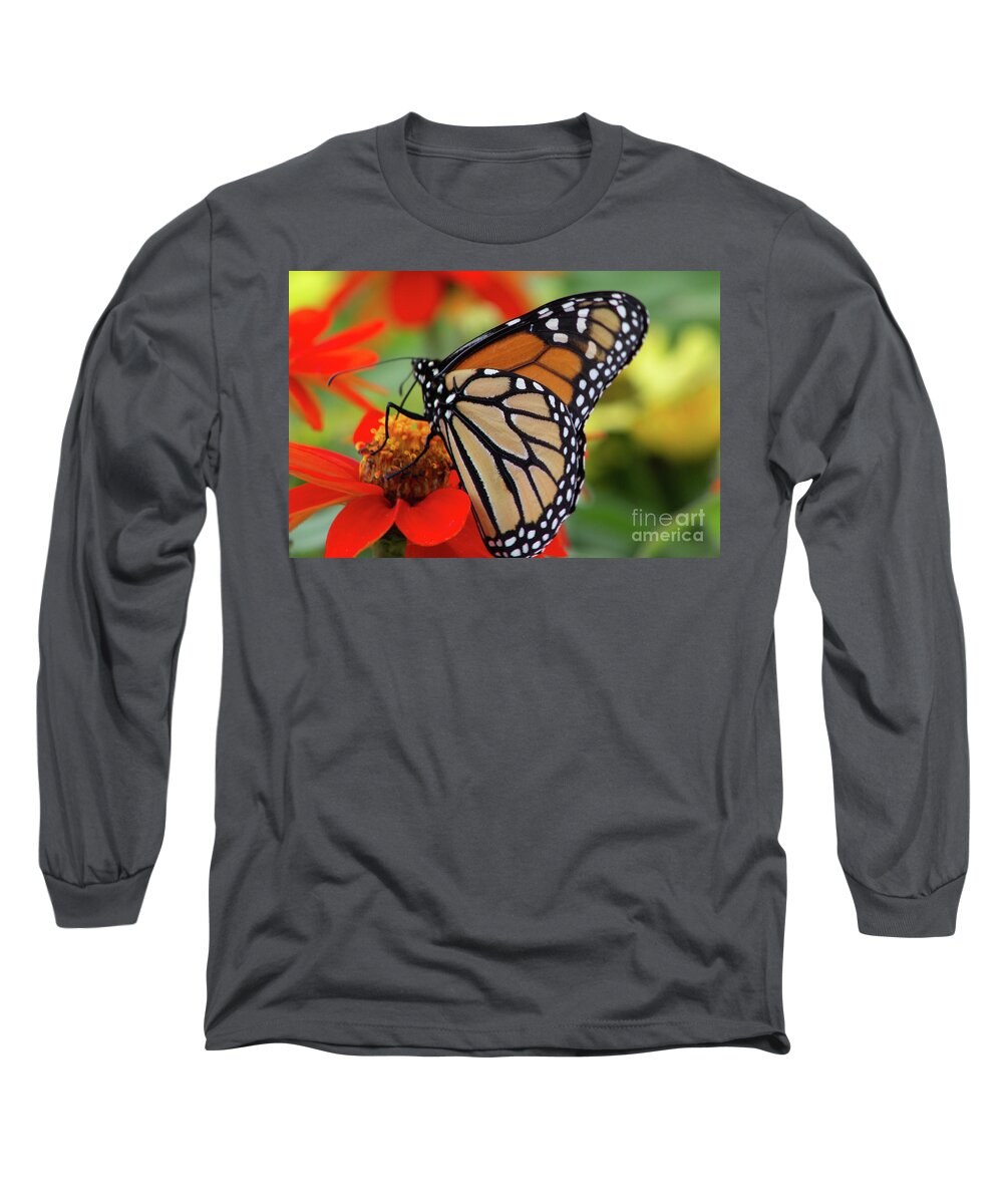 Monarch Long Sleeve T-Shirt featuring the photograph September Palette by Alice Mainville