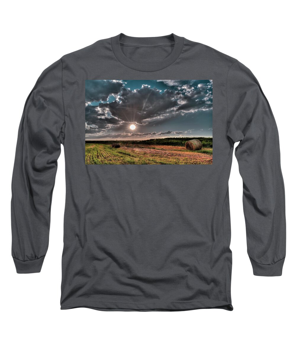 Tourism Long Sleeve T-Shirt featuring the photograph Sunny Rolls by Laura Hedien