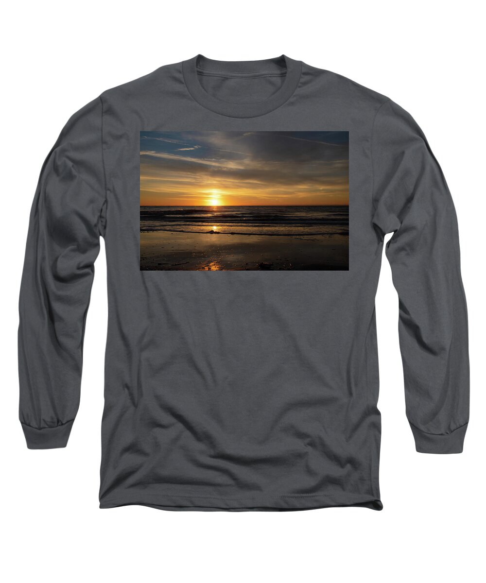 Sunrise Long Sleeve T-Shirt featuring the photograph Sunrise Over Paradise No. 0363 by Dennis Schmidt