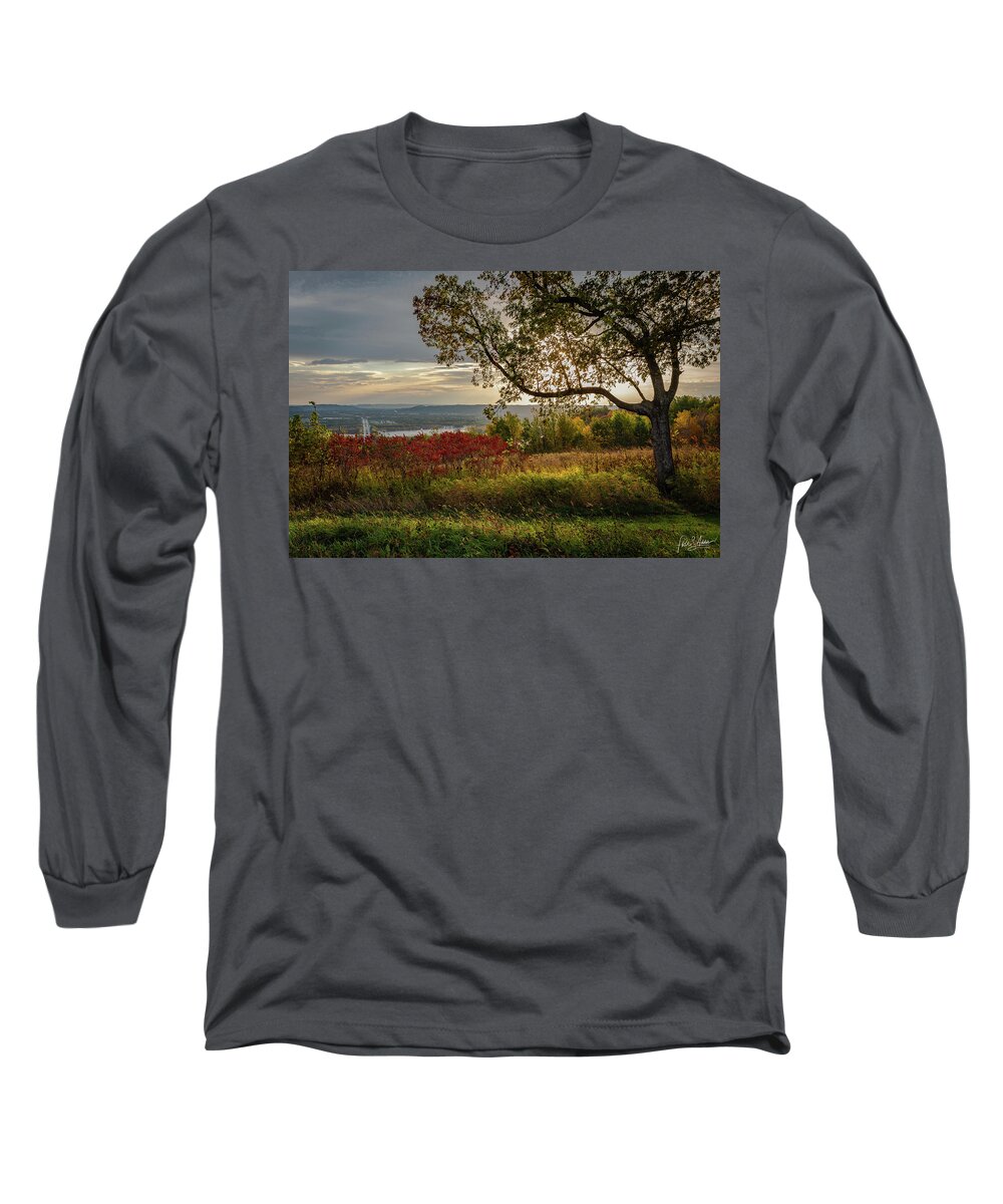  Long Sleeve T-Shirt featuring the photograph The Overlook by Phil S Addis