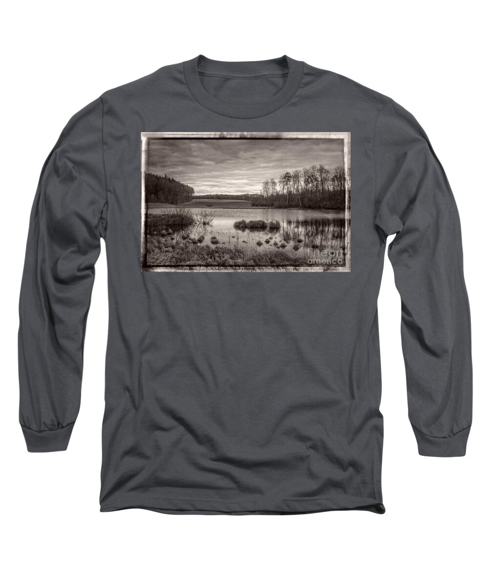 Seeli-pond Long Sleeve T-Shirt featuring the photograph The Seeli-Pond by Bernd Laeschke