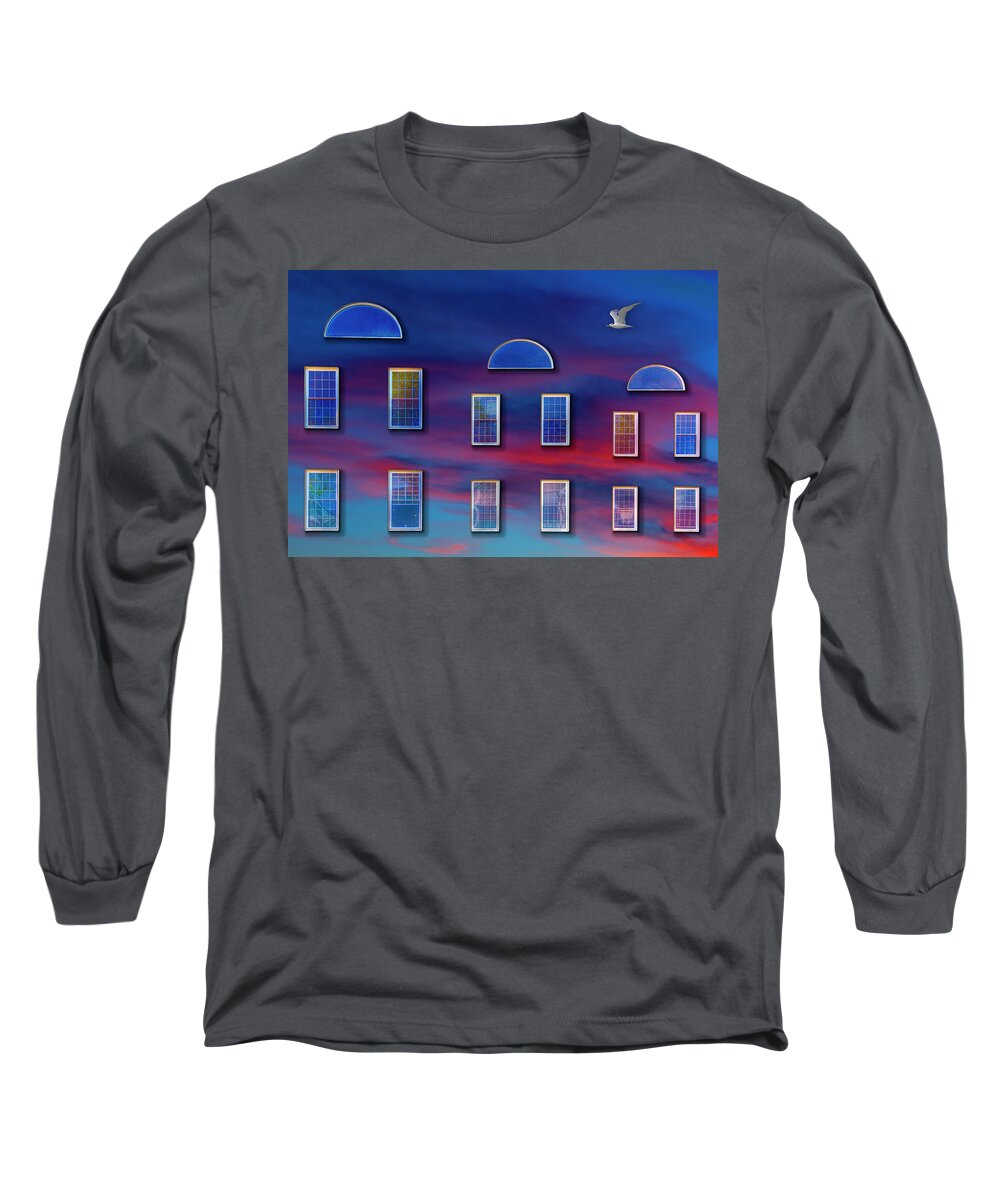 Surrealism Long Sleeve T-Shirt featuring the photograph The Wormhole by Paul Wear