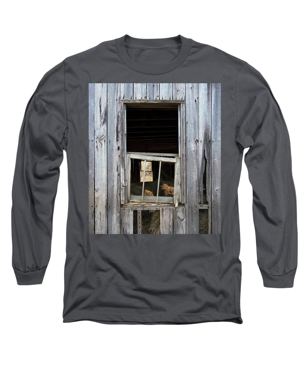 Shack Long Sleeve T-Shirt featuring the photograph Time Torn by Art Cole